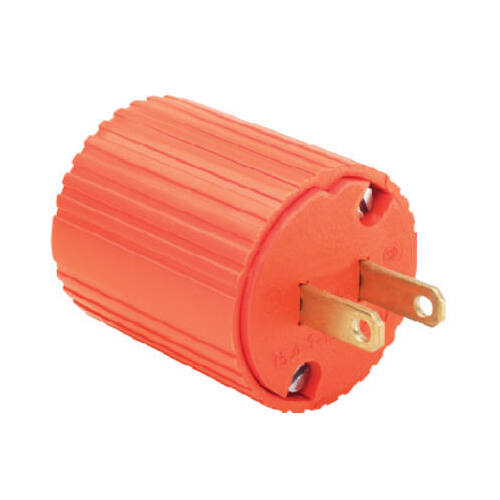 15A 125V ORG 2Wire Plug