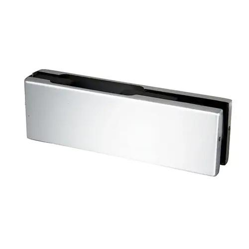 Polished Stainless EUR Series Top or Bottom Patch Fitting - Less Insert