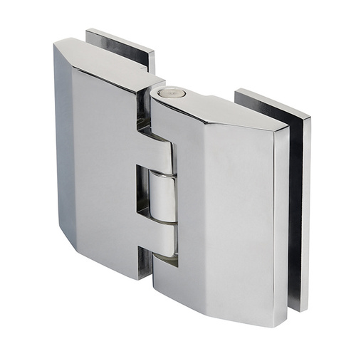 CRL REG180CH Polished Chrome Regal 180 Series Glass-to-Glass Hinge