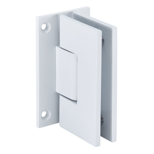 All White Vienna 037 Series Wall Mount Full Back Plate Hinge