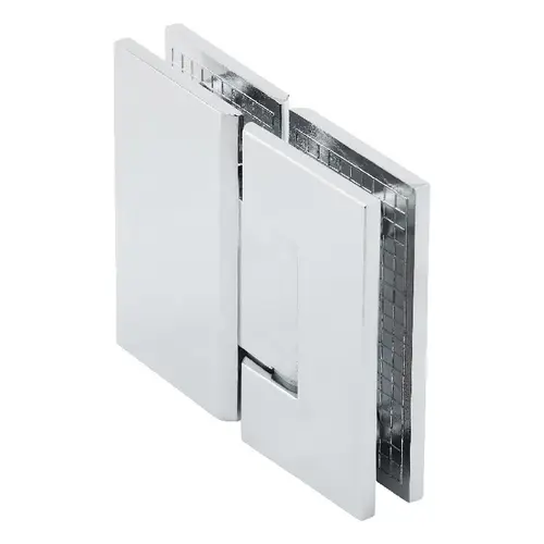 US Horizon H180GTGAC Adjustable Designer Series Glass To Glass Door Hinge 180 Degree Polished Chrome