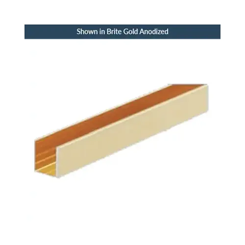 Brite Anodized 36" (914 mm) Snap-In Filler