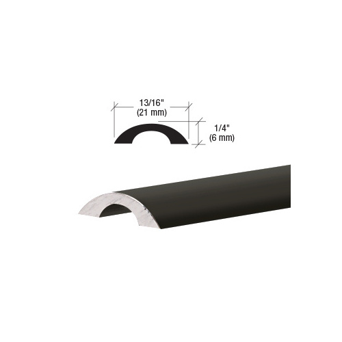 Oil Rubbed Bronze Rounded Style 95" (2.49 m) Stock Length Aluminum Threshold