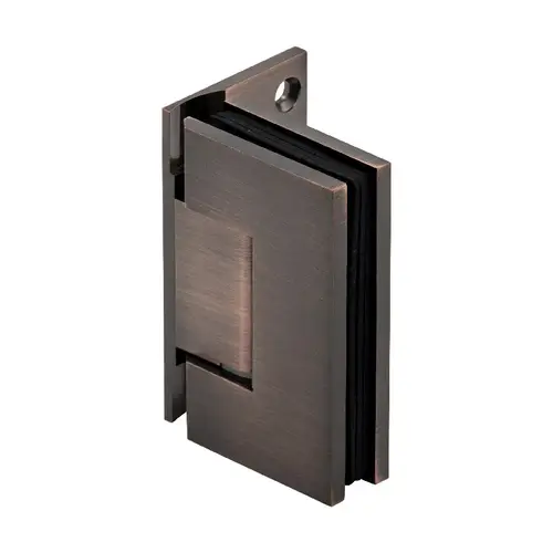 Polished Copper Wall Mount with Offset Back Plate Adjustable Designer Series Hinge