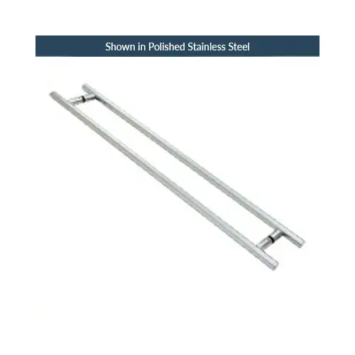 Brixwell TBL18BTB0B Oil Rubbed Bronze 18" Back to Back Ladder Pull Towel Bar