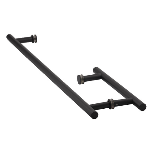 US Horizon TBL824C0B Oil Rubbed Bronze 8" X 24" Ladder Pull Towel Bar