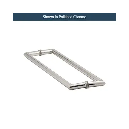Brixwell TBM18BTBSW0B Oil Rubbed Bronze 18" Mitered Back to Back Towel Bars with Washers