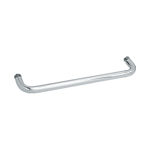 CRL BMNW24CH Polished Chrome 24" BM Series Single-Sided Towel Bar Without Metal Washers