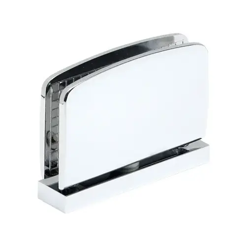 Brixwell HP1VCGTCAC Polished Chrome Top Or Bottom Mount Adjustable Calypso Series Hinge