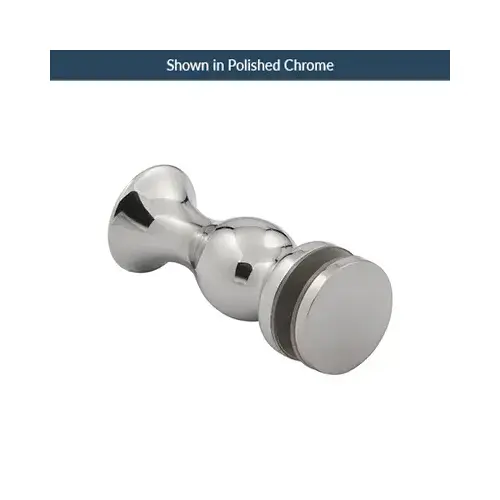 Polished Nickel Single Mount Colonial Series Knob