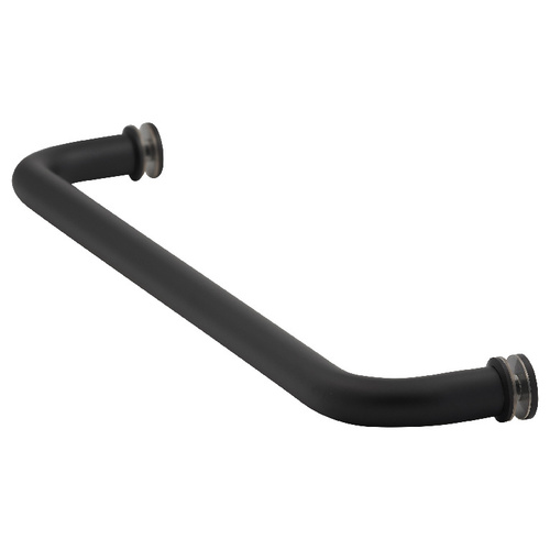 Oil Rubbed Bronze 16" Single Mount Tubular Towel Bar with Washers