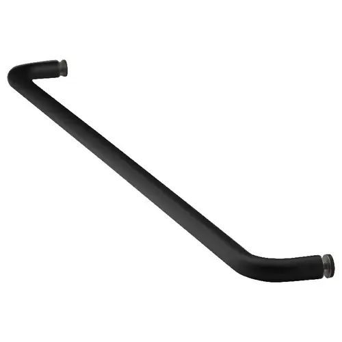 Oil Rubbed Bronze 30" Single Mount Tubular Towel Bar without Washers