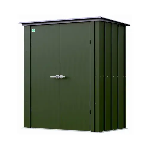 Scotts STTPS53 Steel Garden Storage Shed, Green, 5 x 3 Ft.