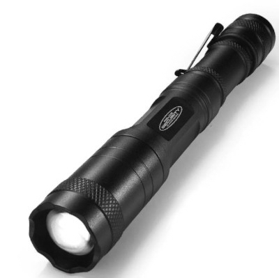 POLICE SECURITY FLASHLIGHTS 98404 Sleuth 2.0 Flashlight, 3 Modes, 2 AA