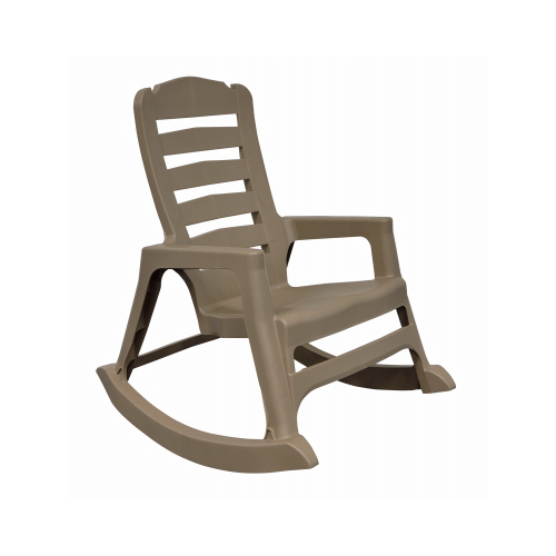 Adams 8080-96-3700 Rocking Chair Big Easy Portobello Polypropylene Frame