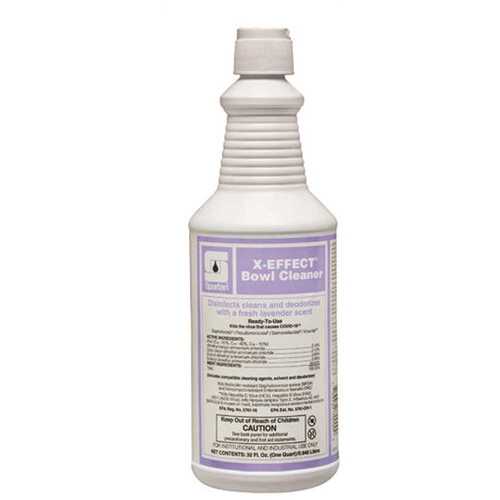 X-Effect 1 Quart Bowl Cleaner Lavender - pack of 12