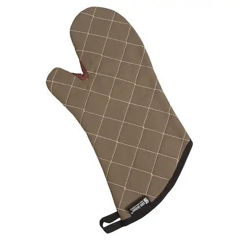 San Jamar Bestguard With Kevlar Webguard Oven Mitt, Protects To 450F, Tan, 1 Pair, 1 Per Case