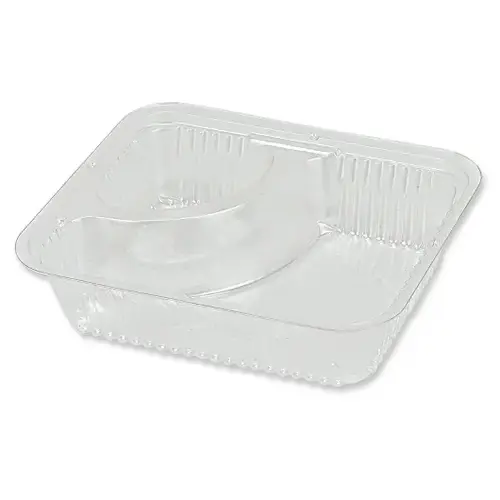 Great Western 5 Inch X 6 Inch 2 Compartment Nacho Trays, 500 Each, 1 Per Case