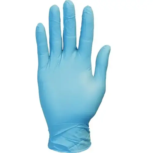 The Safety Zone Synthetic Gloves Powder Free Extra Large Clear, 1 Each, 100 Per Box, 10 Per Case