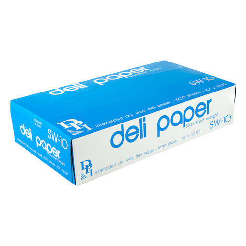 Durable SW-10 Durable Packaging Deli Sheet Standard Weight, 500 Each, 12 Per Case