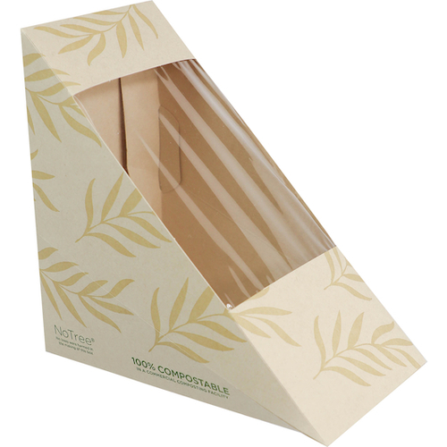 World Centric Medium Paper Sandwich Wedge, 250 Each, 2 Per Case