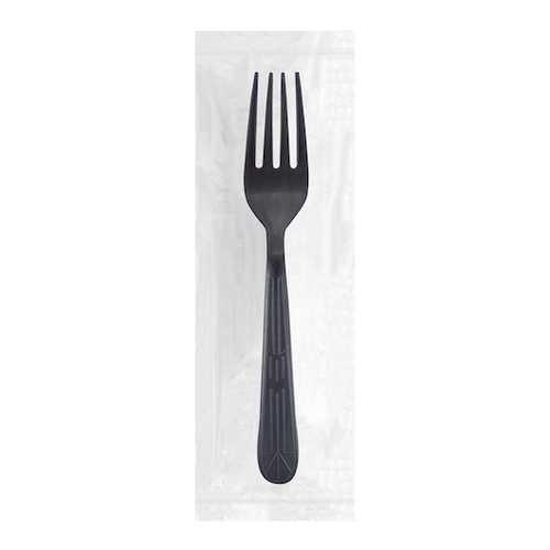 The Safety Zone Heavy Weight Polypropylene Individually Wrapped White Fork, 1 Count, 1000 Per Box, 1 Per Case