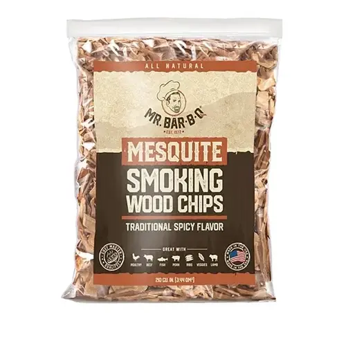 Mr. Bar-B-Q Mesquite Wood Smoking Chips, 1 Each, 6 Per Case