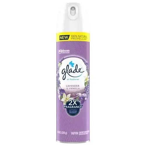 Glade Aerosol Lavender Vanilla 6Us, 8.3 Ounce, 6 Per Case