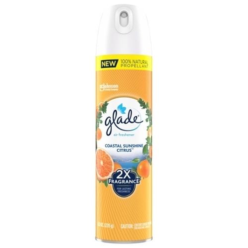 Glade Aerosol Coastal Citrus 6Us, 8.3 Ounce, 6 Per Case