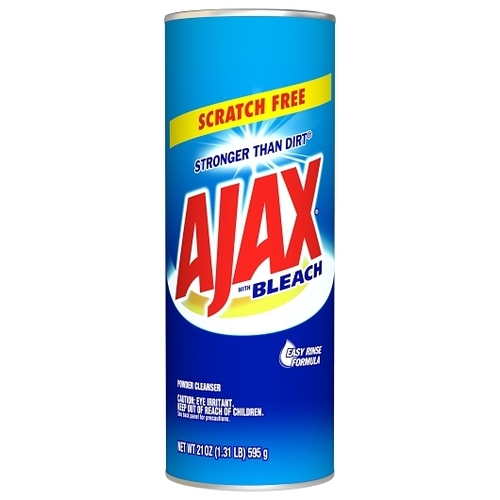 AJAX 61034403 Ajax Double Bleach Scourer Cln, 21 Ounce, 12 Per Case