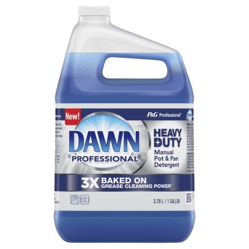 Dawn Professional Heavy Duty Manual Pot And Pan Dish Soap Detergent, 1 Gallon, 4 Per Case