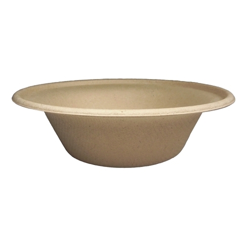 World Centric 11.5 Oz Bowl-Unbleached Plant Fiber, 50 Each, 20 Per Case