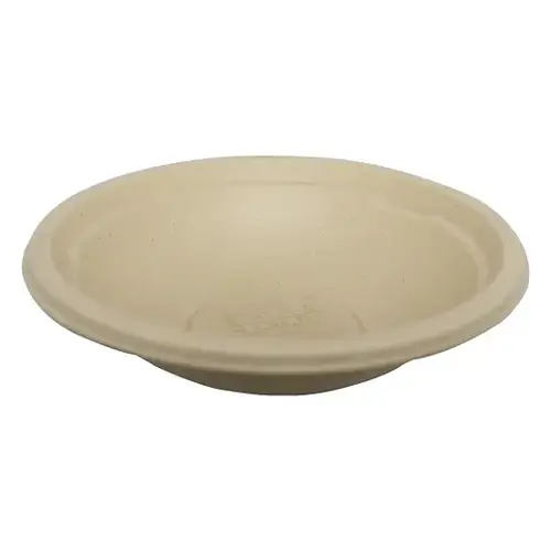 World Centric 16Oz Unbleached Plant Fiber Bowl-Compostable, 125 Each, 4 Per Case