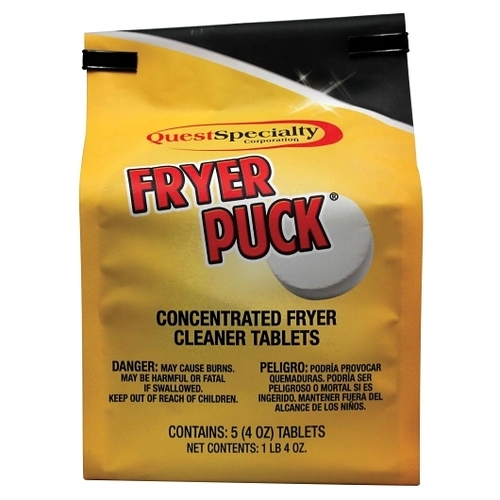 FRYER PUCK 401305001-5SUP Fryer Puck Deep Fryer Cleaner, 5 Count, 6 Per Case