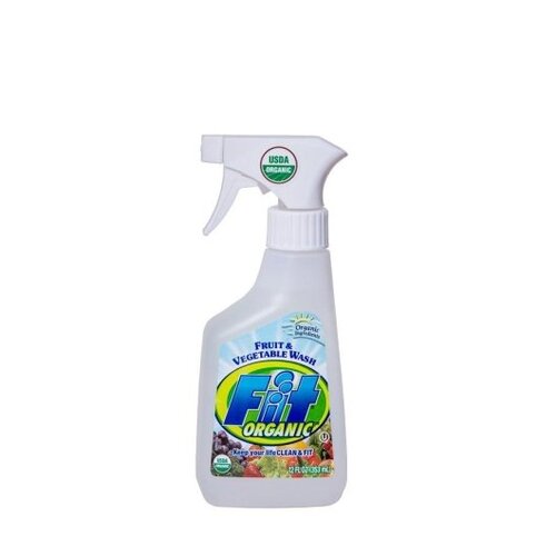 Fit Organic Fruit And Vegetable Wash Sprayer, 12 Fluid Ounce, 12 Per Case