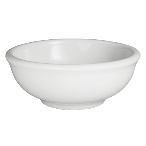 Hall China Salsa Bowl 4 In X 1 1/2 In (5 Oz) White, 3 Dozen, 1 Per Case