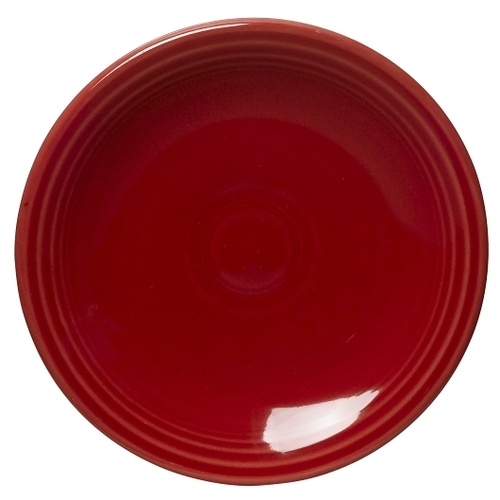 Fiesta Plate 6 1/8 In Fiesta Scarlet, 1 Dozen, 1 Per Case