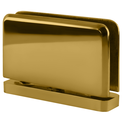 CRL PPH01BR Polished Brass Prima 01 Series Top or Bottom Mount Hinge