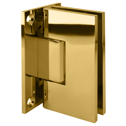 Brass Victoria Series Wall Mount Full Back Plate Hinge