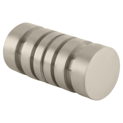 Satin Nickel Contemporary Style Back-to-Back Shower Door Knobs