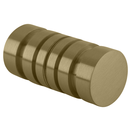 Crl Sdk106bbrz Brushed Bronze Contemporary Style Back To Back Shower Door Knobs 8989