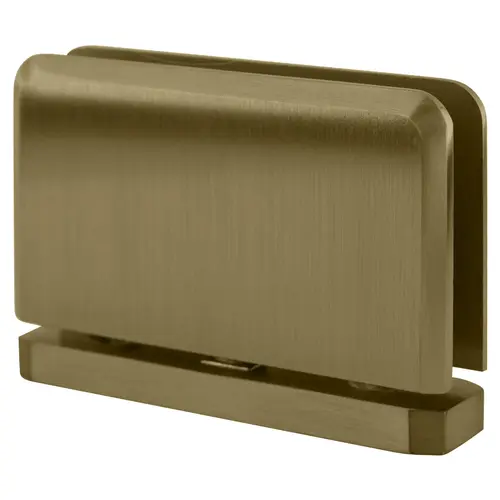 CRL PPH01BBRZ Brushed Bronze Prima 01 Series Top or Bottom Mount Hinge