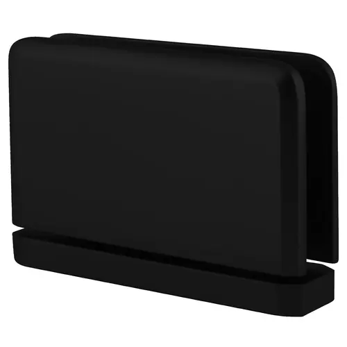 CRL PPH01MBL Matte Black Prima 01 Series Top or Bottom Mount Hinge