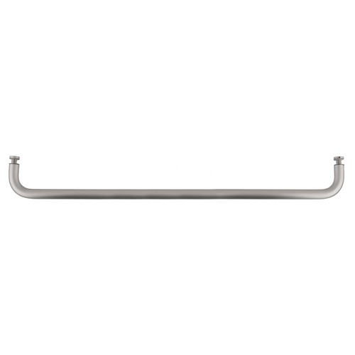 Satin Chrome 27" BM Series Single-Sided Towel Bar Without Metal Washers