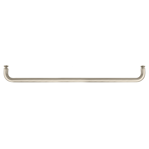 Brushed Nickel 27" BM Series Single-Sided Towel Bar Without Metal Washers