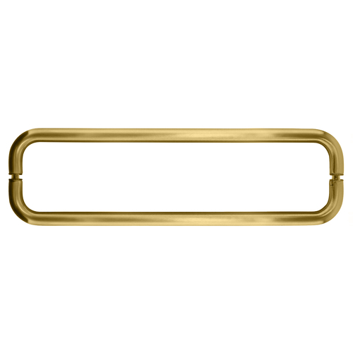 Satin Brass 24" BM Series Back-to-Back Towel Bar Without Metal Washers