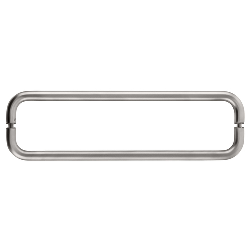 CRL BMNW24X24SC Satin Chrome 24" BM Series Back-to-Back Towel Bar Without Metal Washers
