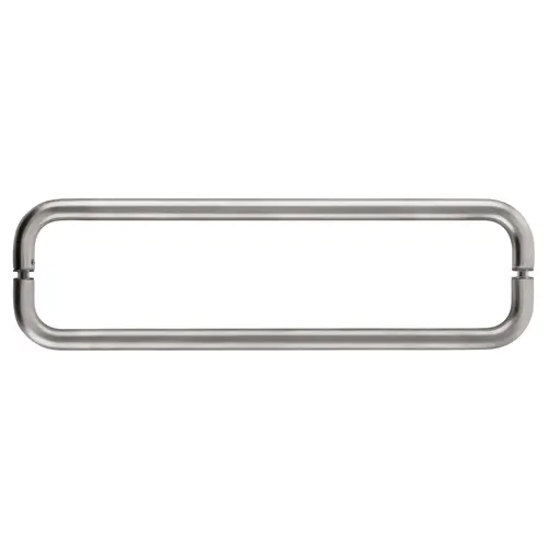 CRL BMNW24X24SC Satin Chrome 24" BM Series Back-to-Back Towel Bar Without Metal Washers