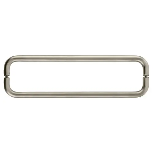 CRL BMNW24X24SN Satin Nickel 24" BM Series Back-to-Back Towel Bar Without Metal Washers
