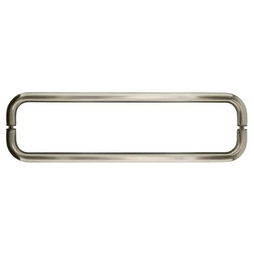 CRL BMNW24X24BN Brushed Nickel 24" BM Series Back-to-Back Towel Bar Without Metal Washers